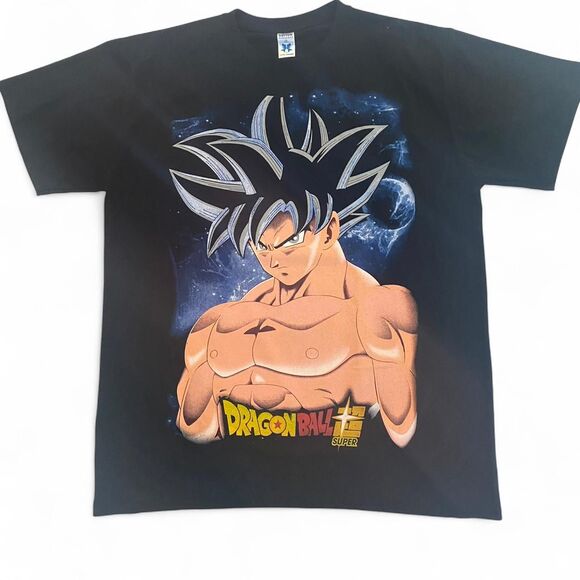 Dragon Ball Z Super Goku Ultra Instinct Super Saiyan Spanish Graphic T-Shirt - Picture 1 of 4